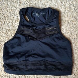 LAST CHANCE Beyond Yoga Mesh Longline Sports Bra
